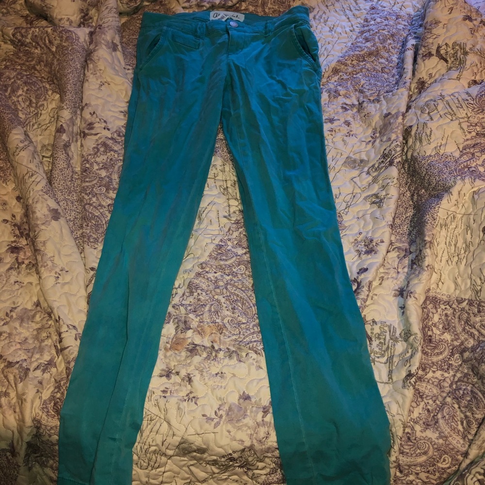 blue aeropostale skinny jeans